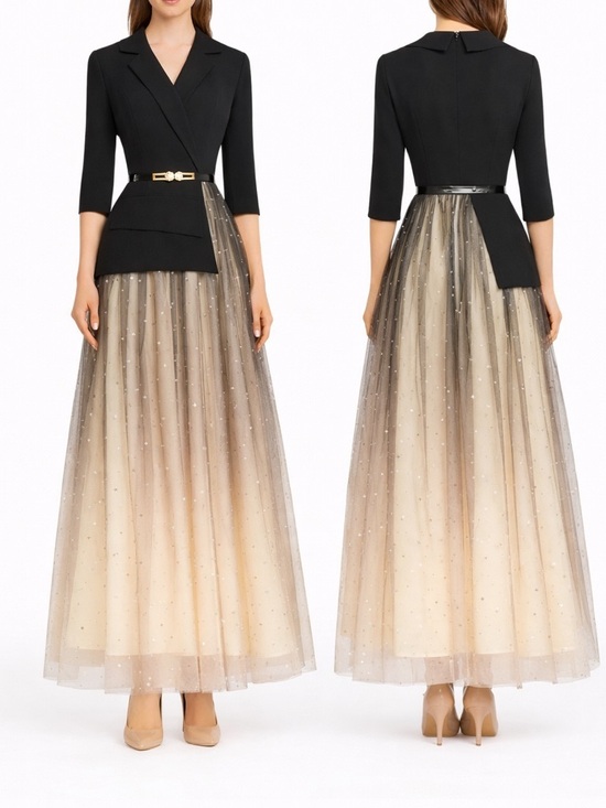 M Signature Label Collection Dresses & Skirts - Tulle Star Layered Dress The Mehalia